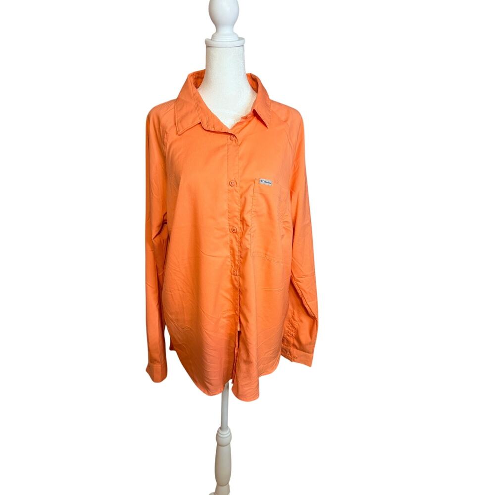 Columbia Women's PFG tamiami II long sleeve shirt XL